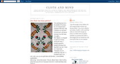 Desktop Screenshot of clothandmind.blogspot.com