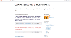 Desktop Screenshot of monyiriarte2.blogspot.com