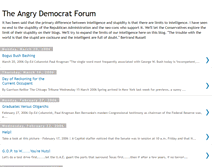 Tablet Screenshot of angrydemocratforum.blogspot.com