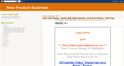 Desktop Screenshot of new-product-business.blogspot.com