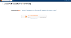 Desktop Screenshot of d-sustentavel.blogspot.com