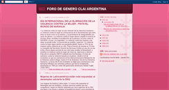 Desktop Screenshot of forodegeneroclaiar.blogspot.com