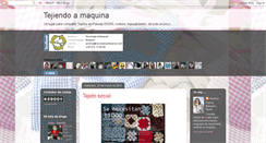 Desktop Screenshot of andrea-tejiendoamaquina.blogspot.com