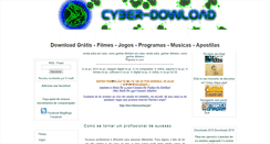 Desktop Screenshot of cyber-dowload.blogspot.com