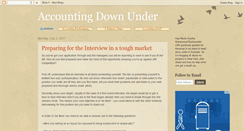 Desktop Screenshot of accountingdownunder.blogspot.com