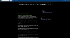 Desktop Screenshot of codigosdegtasanandreaspc.blogspot.com