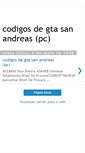 Mobile Screenshot of codigosdegtasanandreaspc.blogspot.com