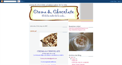 Desktop Screenshot of cremaychocolate.blogspot.com