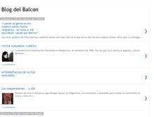 Tablet Screenshot of elblogdelbalcon.blogspot.com
