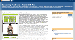 Desktop Screenshot of exercisingthepenis-therightway.blogspot.com