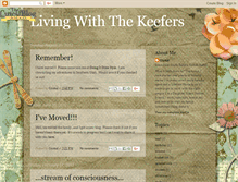 Tablet Screenshot of keeferfamilyblog.blogspot.com