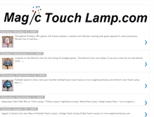 Tablet Screenshot of magictouchlamp.blogspot.com