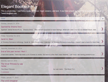 Tablet Screenshot of elegantbookworm.blogspot.com