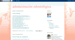 Desktop Screenshot of administracionenodontologia.blogspot.com