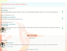 Tablet Screenshot of administracionenodontologia.blogspot.com
