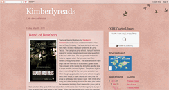 Desktop Screenshot of kimberlyreads.blogspot.com