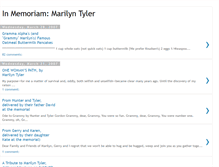 Tablet Screenshot of marilyntyler.blogspot.com