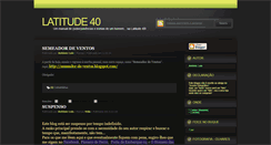 Desktop Screenshot of latitudequarenta.blogspot.com