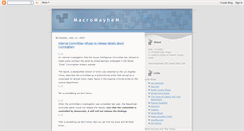 Desktop Screenshot of macromayhem.blogspot.com