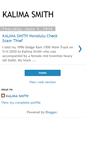 Mobile Screenshot of kalimasmith.blogspot.com