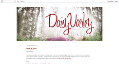 Desktop Screenshot of daisyvarleyphotography.blogspot.com