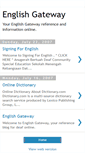 Mobile Screenshot of english-gateway.blogspot.com