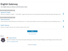 Tablet Screenshot of english-gateway.blogspot.com