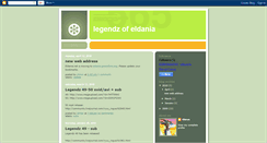 Desktop Screenshot of eldania-legendz.blogspot.com