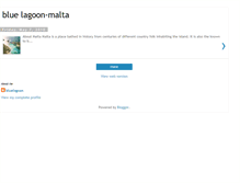 Tablet Screenshot of bluelagoonmalta.blogspot.com