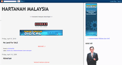 Desktop Screenshot of hartanahmalaysia.blogspot.com