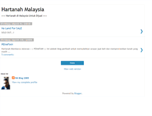 Tablet Screenshot of hartanahmalaysia.blogspot.com