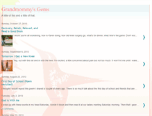 Tablet Screenshot of grandmommysgems.blogspot.com