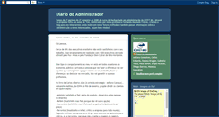 Desktop Screenshot of diariodoadministrador.blogspot.com