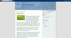 Desktop Screenshot of justordinarybiker.blogspot.com