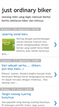 Mobile Screenshot of justordinarybiker.blogspot.com