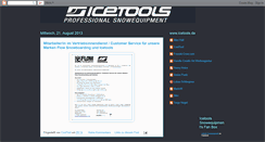 Desktop Screenshot of icetools.blogspot.com