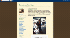 Desktop Screenshot of farmhousegreetings.blogspot.com