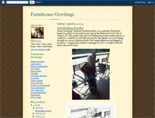 Tablet Screenshot of farmhousegreetings.blogspot.com
