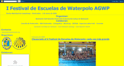 Desktop Screenshot of festivalwaterpologalicia1.blogspot.com