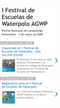 Mobile Screenshot of festivalwaterpologalicia1.blogspot.com