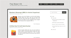 Desktop Screenshot of freeall4share.blogspot.com