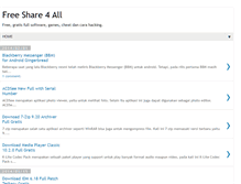 Tablet Screenshot of freeall4share.blogspot.com