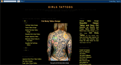 Desktop Screenshot of girls-tattoos.blogspot.com