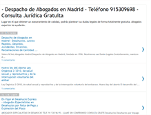 Tablet Screenshot of consultajuridicagratuita.blogspot.com