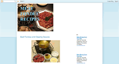 Desktop Screenshot of meatfonduerecipes.blogspot.com