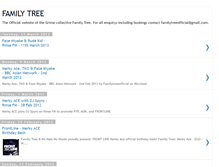 Tablet Screenshot of familytreeofficial.blogspot.com