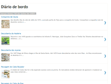 Tablet Screenshot of diariodebordodescobrimentos.blogspot.com