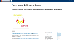 Desktop Screenshot of fingerskateamericano.blogspot.com
