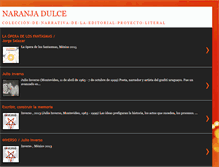Tablet Screenshot of naranjadulce-literal.blogspot.com