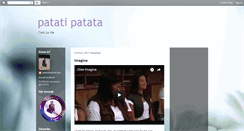 Desktop Screenshot of patativepatata.blogspot.com